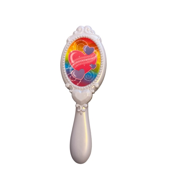 Build-A-Bear Other - Build A Bear Hair Brush White Heart Holographic Glitter Princess Mane 2015 BAB